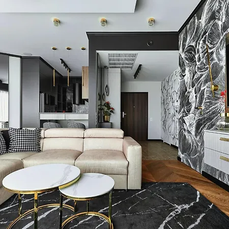 Апартаменти Margi Dali Prestige Lux Hanza Tower Щецин