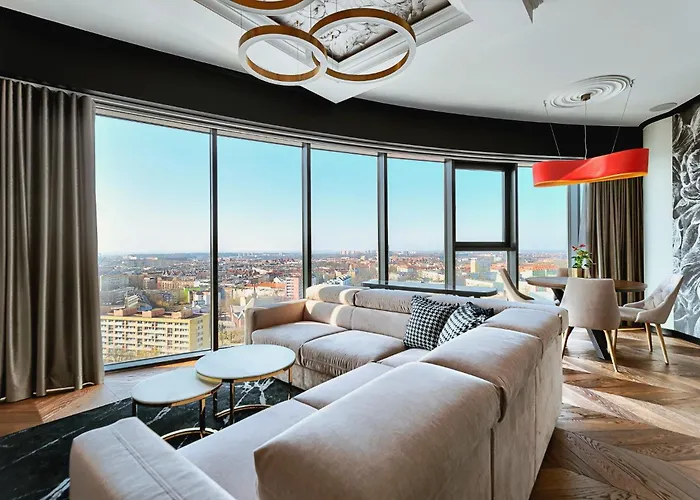 Margi Dali Prestige Lux Hanza Tower Apartmán Štetín